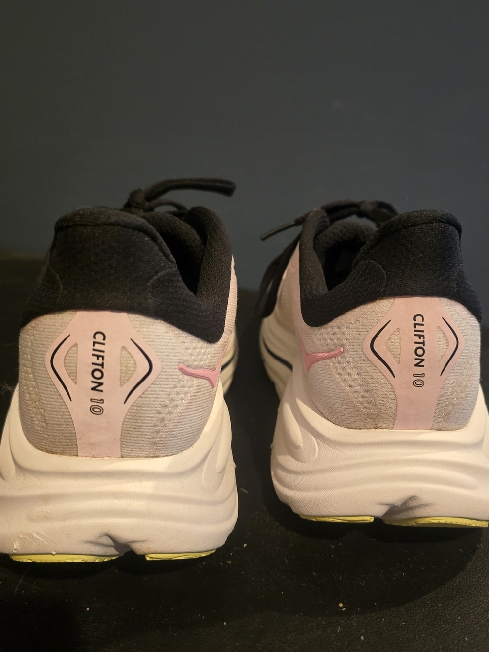Hoka Women’s Light Pink and Black Shoes - Picture 4 of 6